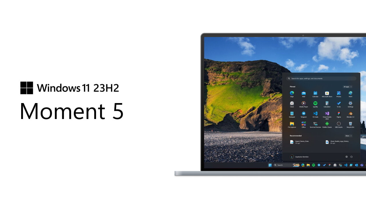 Microsoft выпустила обновление Moment 5 для Windows 11 версий 22H2 и 23H2
