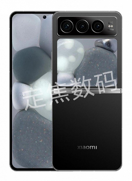 Первый подобный смартфон Xiaomi: похож на Galaxy Flip, без складки на экране, с камерой Leica и поддержкой спутниковой связи